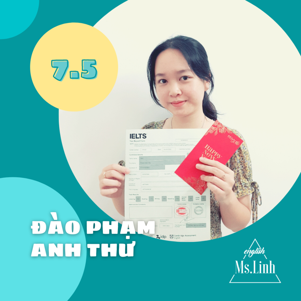 ielts result englishms.linh