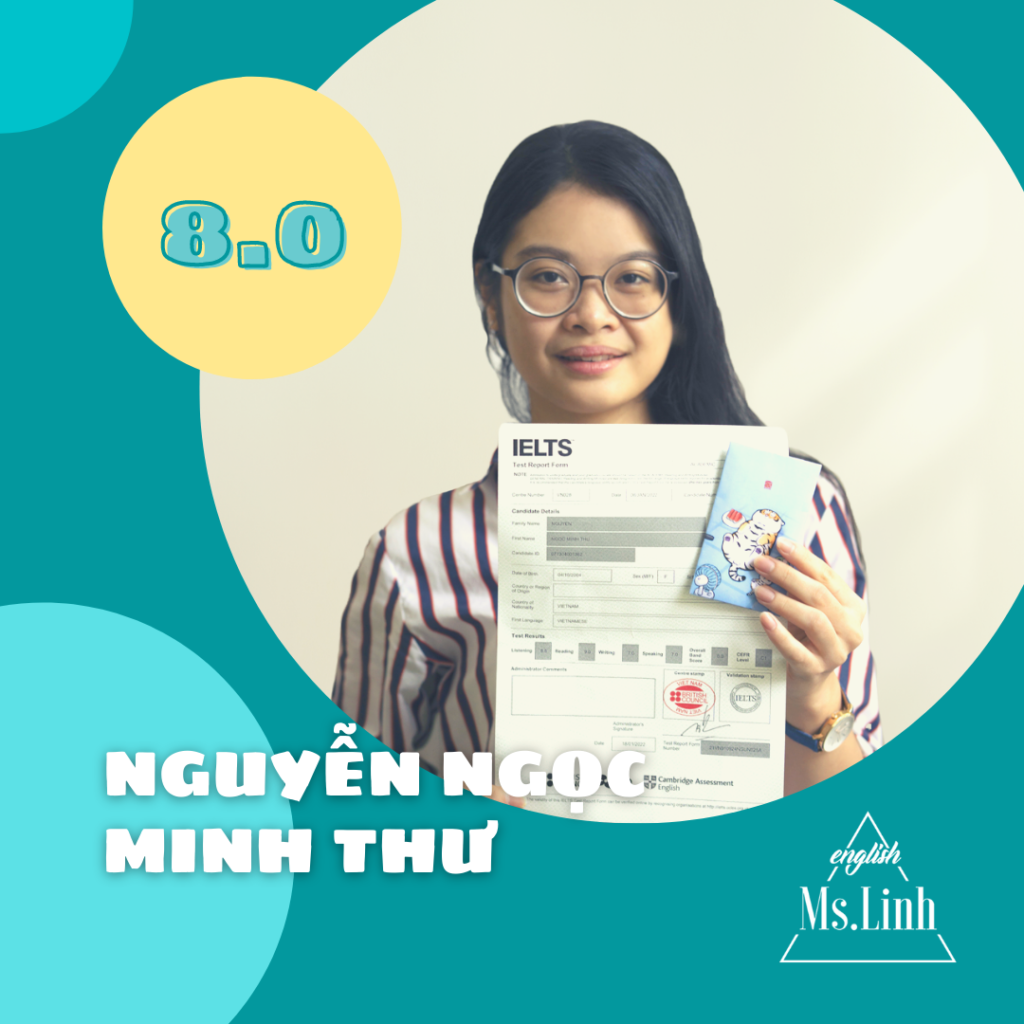 ielts result englishms.linh